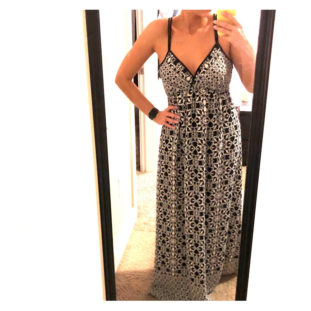 Black and White Summer Dress